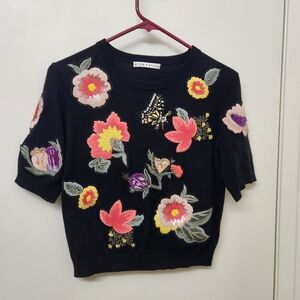 Alice + Olivia Sweater Crop top